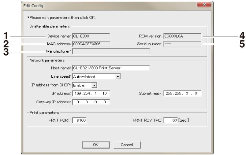 CITIZEN CL-E300 - Board information list - 1