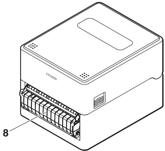 CITIZEN CL-E300 - Front of Printer - 5