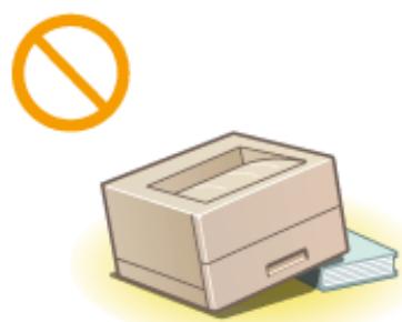 CANON LBP226DW - Les lieux suivants sont à proscrire pour l'installation - 1
