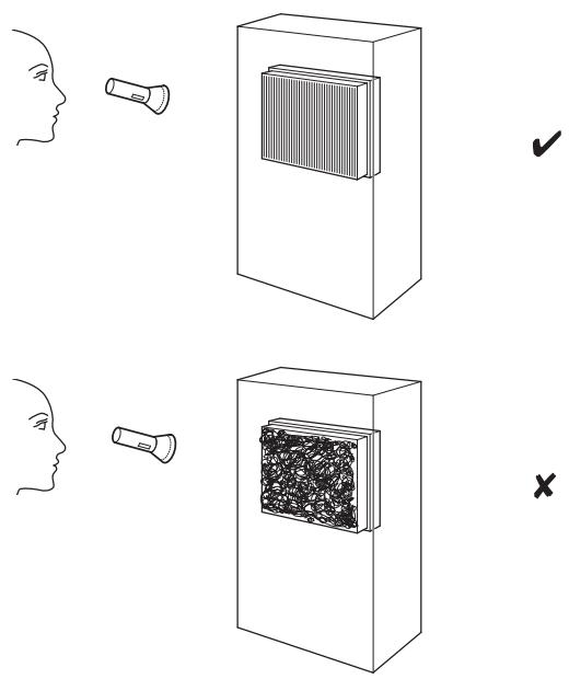 TROTEC PAE 26 - Contrôle visuel de l'intérieur de l'appareil pour détecter des encrassements - 1