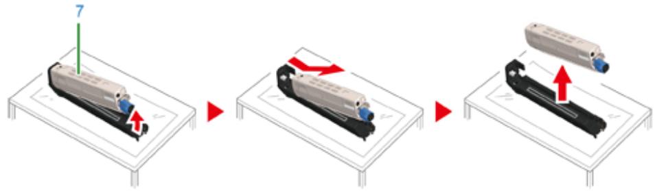 OKI C834DNW - Risque de brûlure. - 9