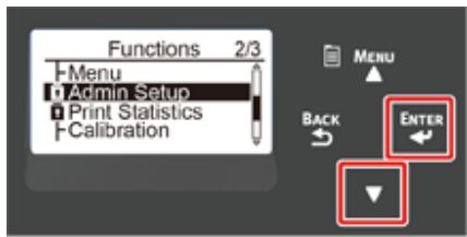 OKI C834DNW - Connexion d'un cable du réseau LAN - 5