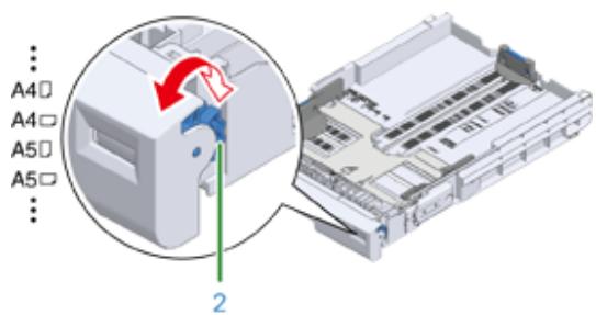 OKI C834DNW - Chargement du papier - 2