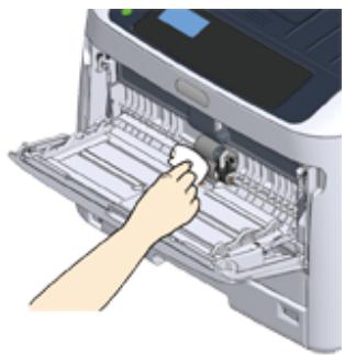 OKI C834DNW - Nettoyage des rouleaux d'alimentation papier (Bac MP) - 5