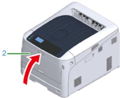 OKI C834DNW - Pour la cartouche de toner K (noir) uniquement - 10