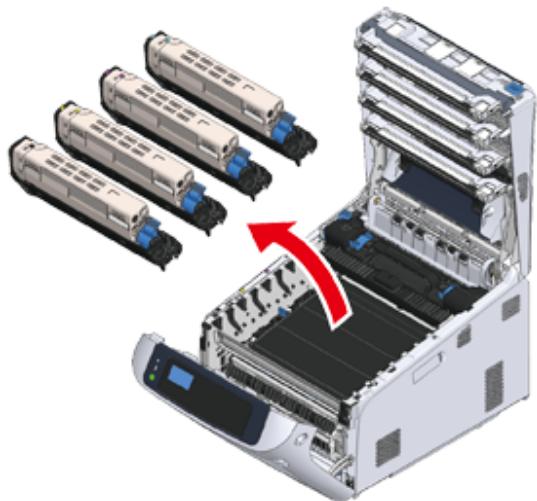 OKI C834DNW - Code erreur « 381 », « 638 » - 3