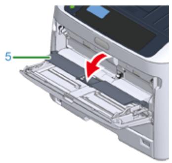 OKI C834DNW - Nettoyage des rouleaux d'alimentation papier (Bac MP) - 11