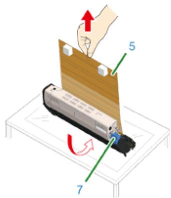 OKI C834DNW - Installation des consommables - 6