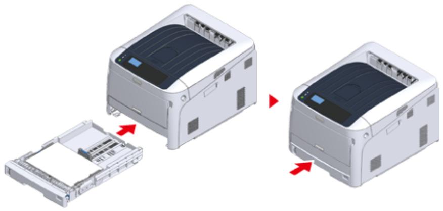 OKI C834DNW - Nettoyage des rouleaux d'alimentation papier (Bac 1/Bac 2/Bac 3/Bac 4/Bac 5) - 4
