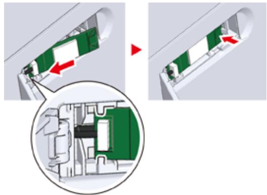OKI C834DNW - Installation du module LAN sans fil (C824, ES8434 uniquement) - 5