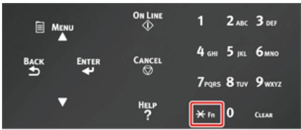 OKI C834DNW - Comment utiliser la touche Fn - 2