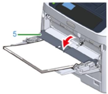 OKI C834DNW - Fermez le capot du papier (5). - 1