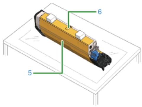OKI C834DNW - Installation des consommables - 5