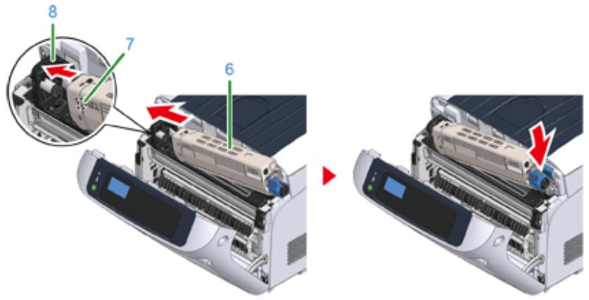 OKI C834DNW - Pour la cartouche de toner K (noir) uniquement - 8