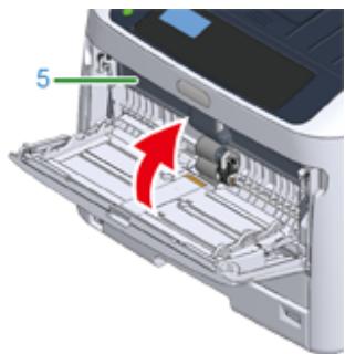 OKI C834DNW - Nettoyage des rouleaux d'alimentation papier (Bac MP) - 4
