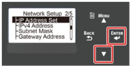 OKI C834DNW - Connexion d'un cable du réseau LAN - 7