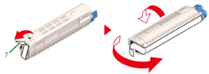 OKI C834DNW - Pour les cartouches de toner C (cyan), M (magenta), Y (jaune) - 8