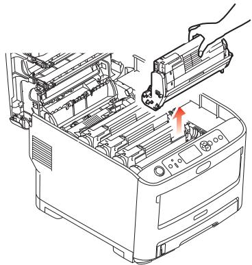 OKI PRO6410 - AVERTISSEMENT ! - 2