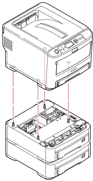 OKI PRO6410 - BAC (S) À PAPIER SUPPLÉMENTAIRE (S) - 2