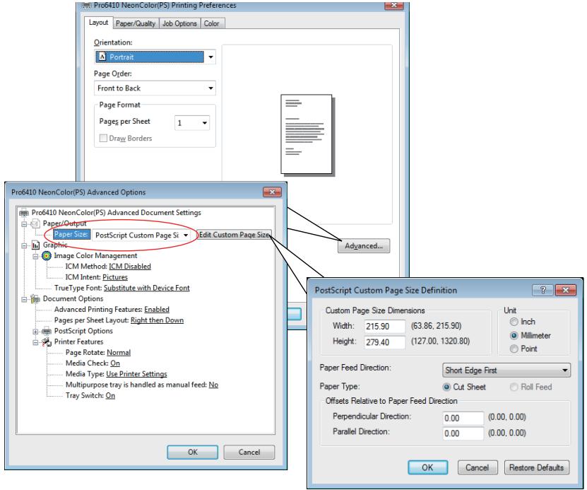 OKI PRO6410 - POSTSCRIPT WINDOWS - 1