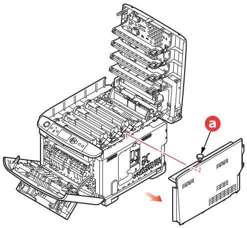 OKI PRO6410 - AVERTISSEMENT ! - 2