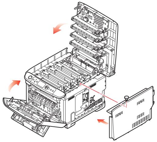 OKI PRO6410 - AVERTISSEMENT ! - 5
