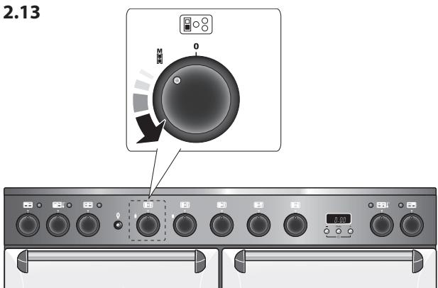 AGA MDX110EIBLK MASTERCHEF DELUXE - Power Boost Setting, P - 9