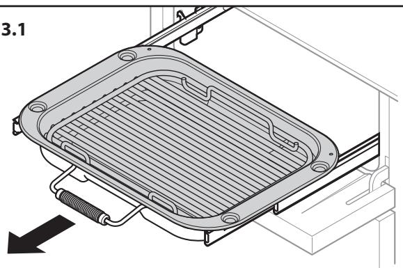 AGA MDX110EIBLK MASTERCHEF DELUXE - Using the Glide-out Grill™ - 1