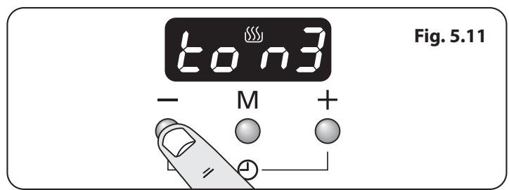 AGA MDX110EIBLK MASTERCHEF DELUXE - Changing the frequency of the alarm - 5