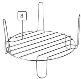 TRISTAR MW-2897 - Nazwy części kuchenki i akcesoriów - 3