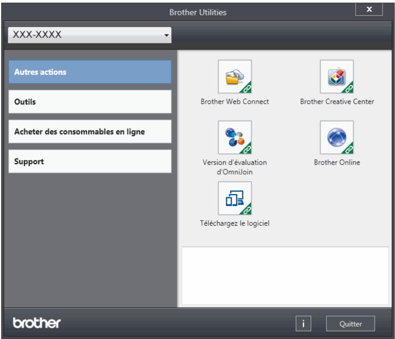 BROTHER HL-L9310CDWTT - Accéder aux utilitaires Brother (Windows®) - 1