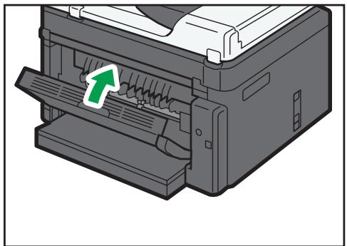 RICOH SP 211 - Refermez le capot arrière. - 1