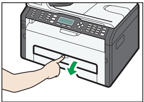 RICOH SP 211 - Ouvrez le Bypass. - 1