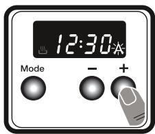 CONTINENTAL EDISON CEF77PIX - Ajuste de tiempo semiautomático (tiempo de finalización) - 2