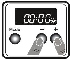 CONTINENTAL EDISON CEF77PIX - Ajuste de hora - 1