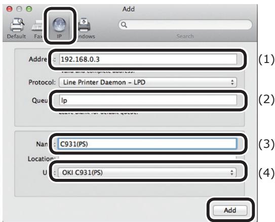 OKI PRO9541DN - Procédure pour ajouter des imprimantes - 3