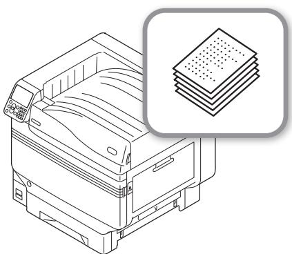 OKI PRO9541DN - Diverses impressions sont possibles en utilisant les fonctions appropriées - 1