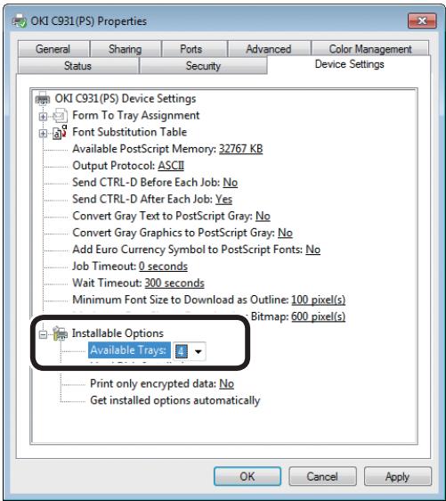 OKI PRO9541DN - ■ Pilotes d'imprimante Windows PS - 1