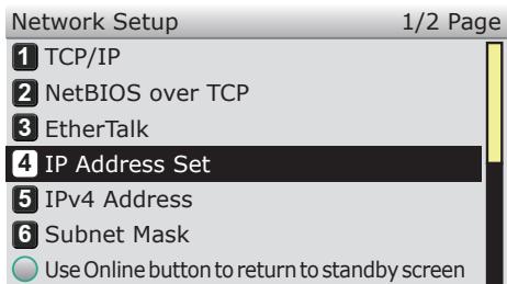OKI PRO9541DN - Appuyer sur le défilement ▼ plusieurs fois pour sélectionner [Configuration admin. (Admin Setup)], puis appuyer sur [OK (OK)]. - 4