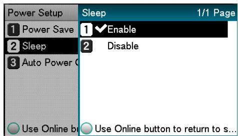 OKI PRO9541DN - Sélectionner [Activer (Enable)], et appuyer sur [OK (OK)]. - 1