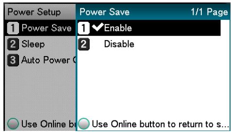 OKI PRO9541DN - Sélectionner [Activer (Enable)], et appuyer sur [OK (OK)]. - 1