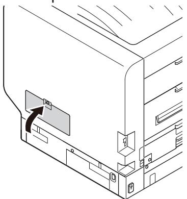 OKI PRO9541DN - Fermer le capot d'accès - 1