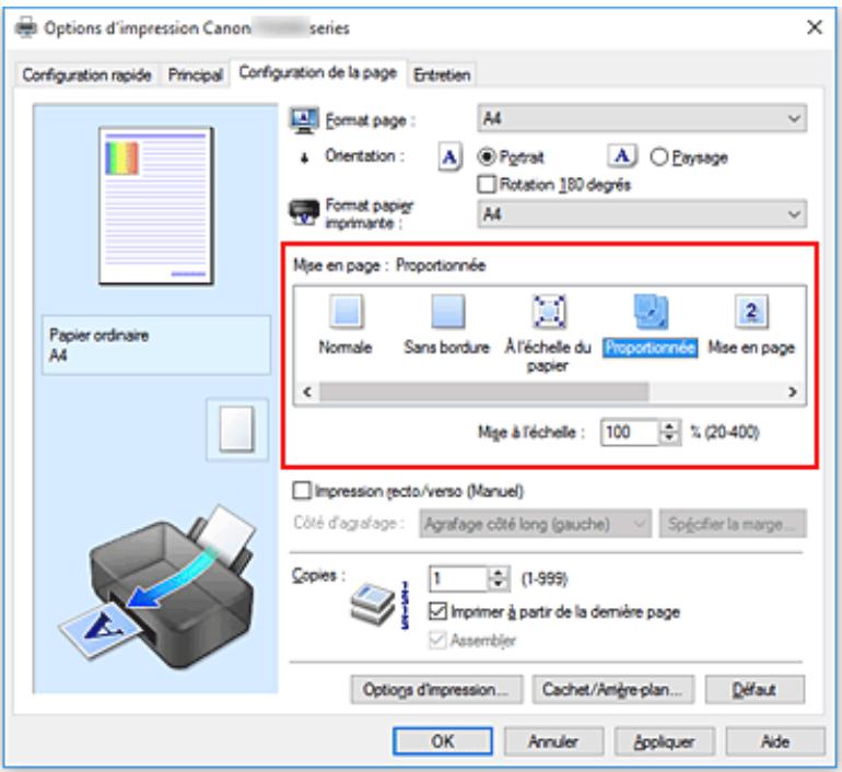 CANON TS5151 - Impression proportionnée - 2