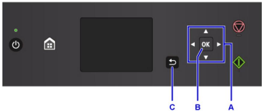 CANON TS5151 - Écran LCD et panneau de contrôle - 1