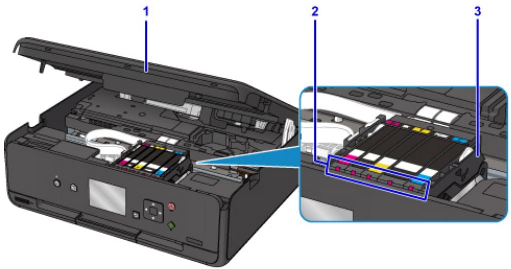 CANON TS5151 - Vue de l'intérieur - 1