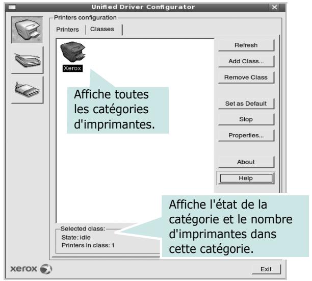 XEROX PHASER 3300MFPV/X - Onglet Classes - 1