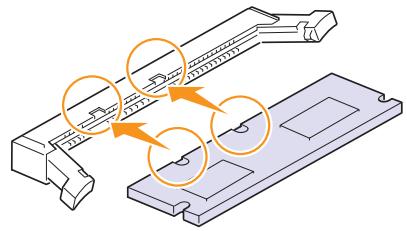 XEROX PHASER 3300MFPV/X - Installation d'une barrette de mémoire DIMM - 3