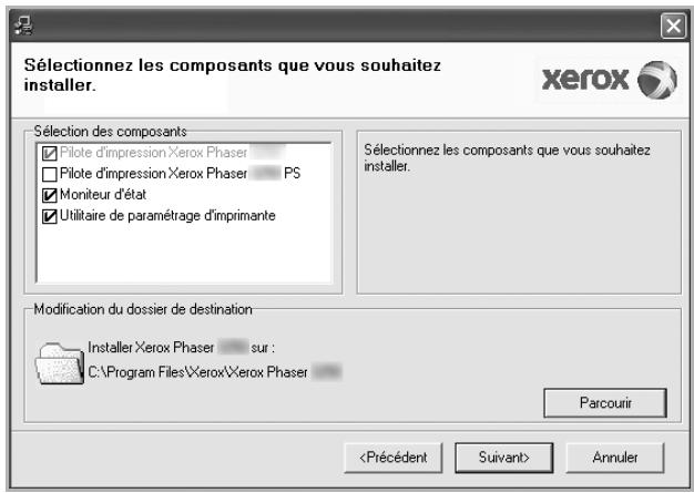 XEROX PHASER 3300MFPV/X - Sélectionnez Installation personalisée. Cliquez sur Suivant. - 4