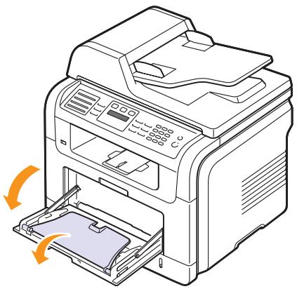XEROX PHASER 3300MFPV/X - Au niveau du bac papier polyvalent - 1