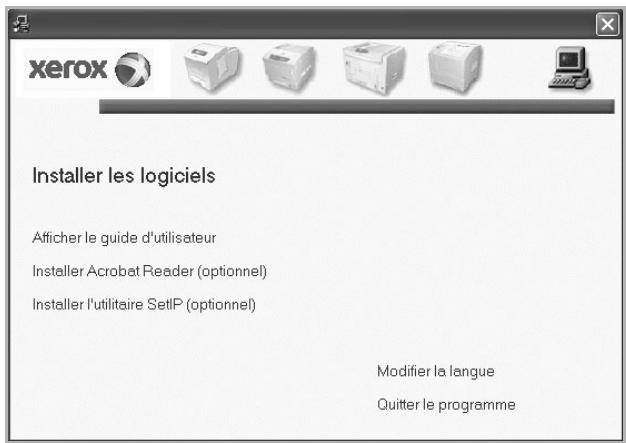 XEROX PHASER 3300MFPV/X - Cliquez sur Installer les logiciels. - 1